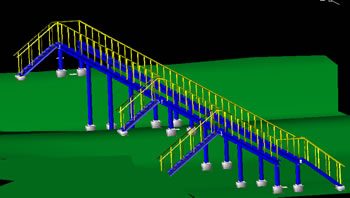 Brücke in 3D
