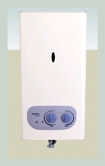 Instant water heater. water heater simpa