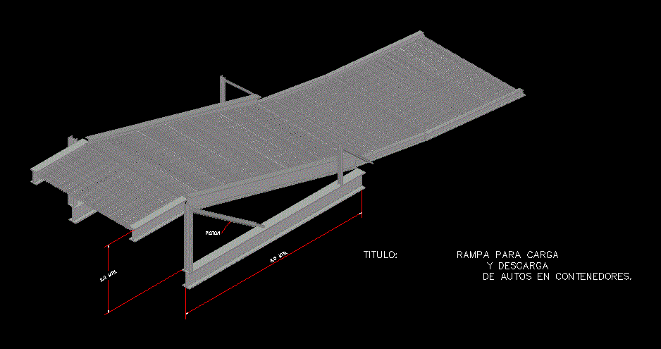 3D-Rampe für LKWs