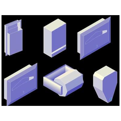 Accesorios para bano 3d