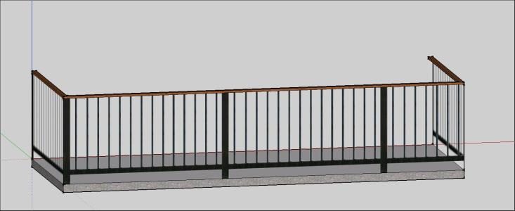 3d railings