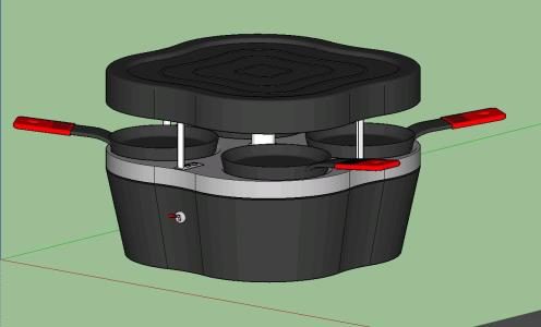 3D-Kücheninstrument