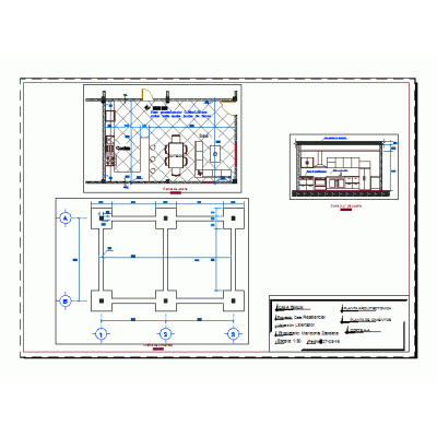 Cocina integral sencilla