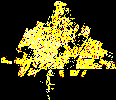 Mappa catastale di Colima