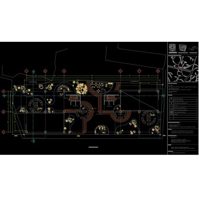 Planos de dos edificios de apartamentos