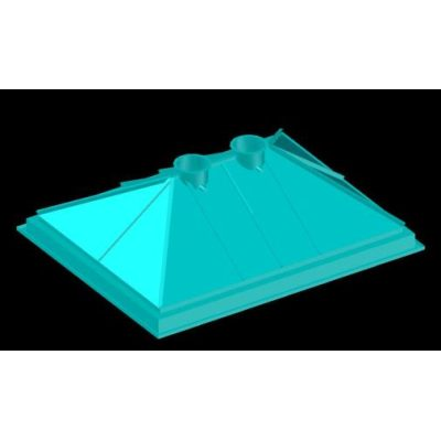 Campana de extraccion 3d