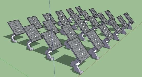 células fotovoltaicas de energia renovável