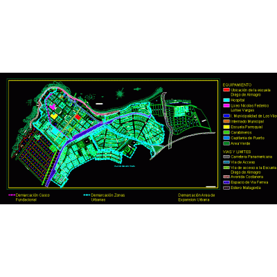 Mapa Urbano de Los Vilos
