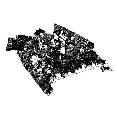 Mapa de Uso del Suelo en Iztapalapa