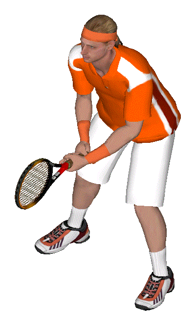 joueur de tennis 3d