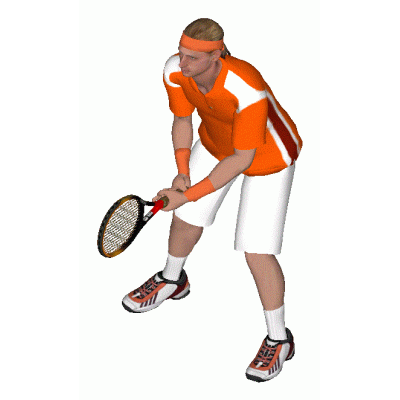 giocatore di tennis 3d