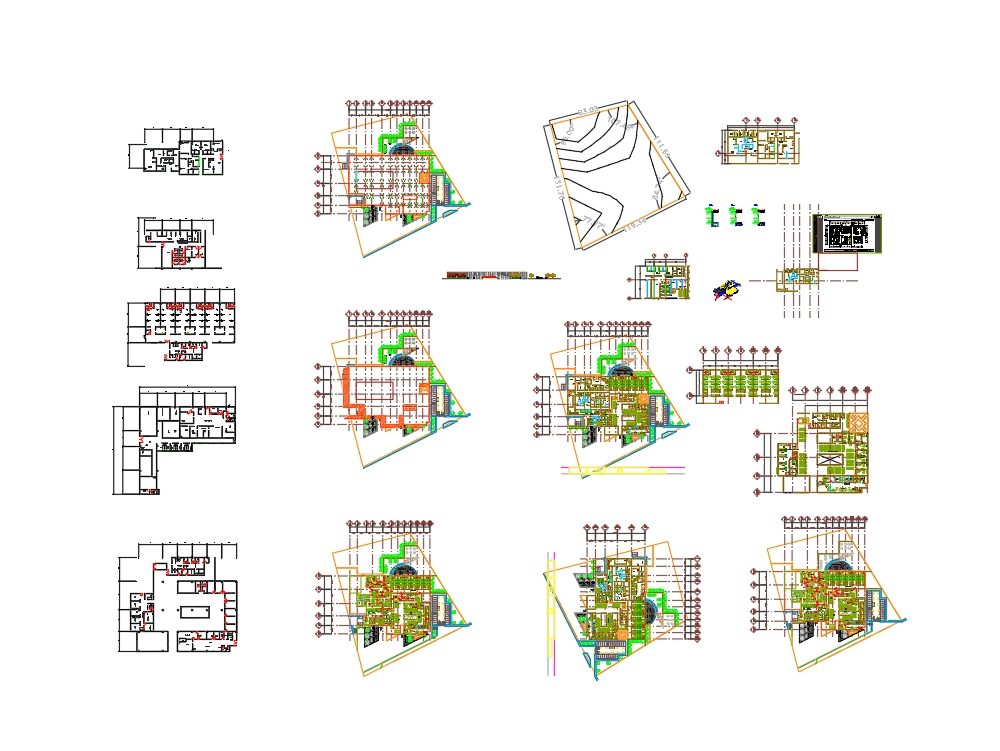 Hospital In AutoCAD | CAD library