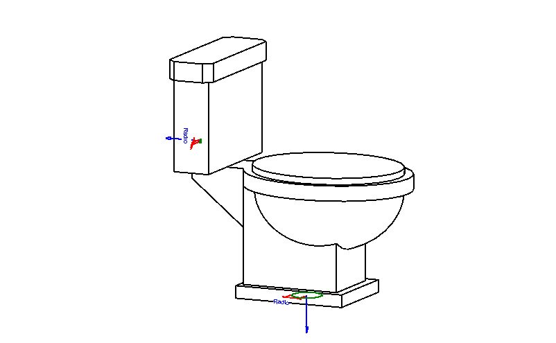 toilette rfa