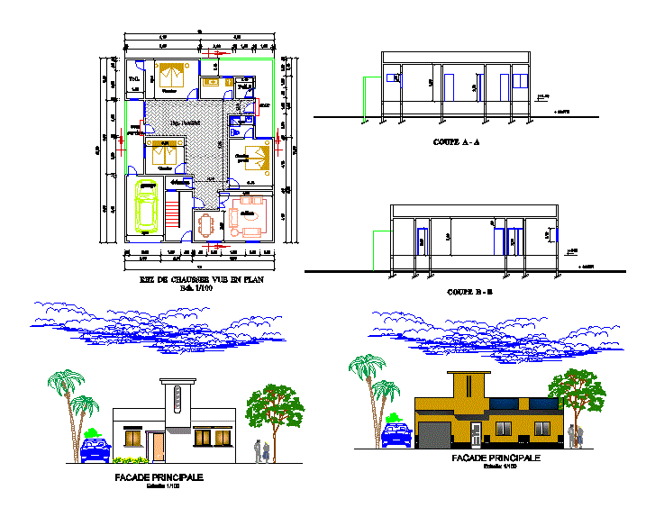 Plan de résidence au Sénégal