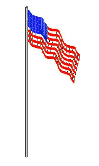 bandeira americana revitalizada