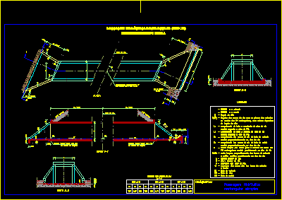 Passage hydraulique rectangulaire