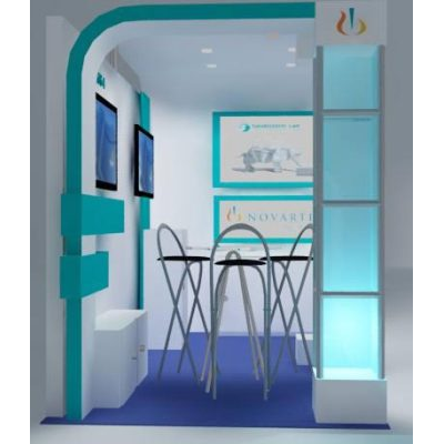 Stand Moderno de Farmaceutica