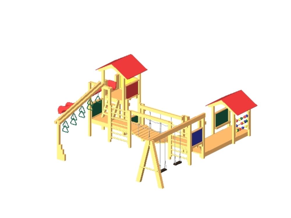 Playground o area de juegos para ninos