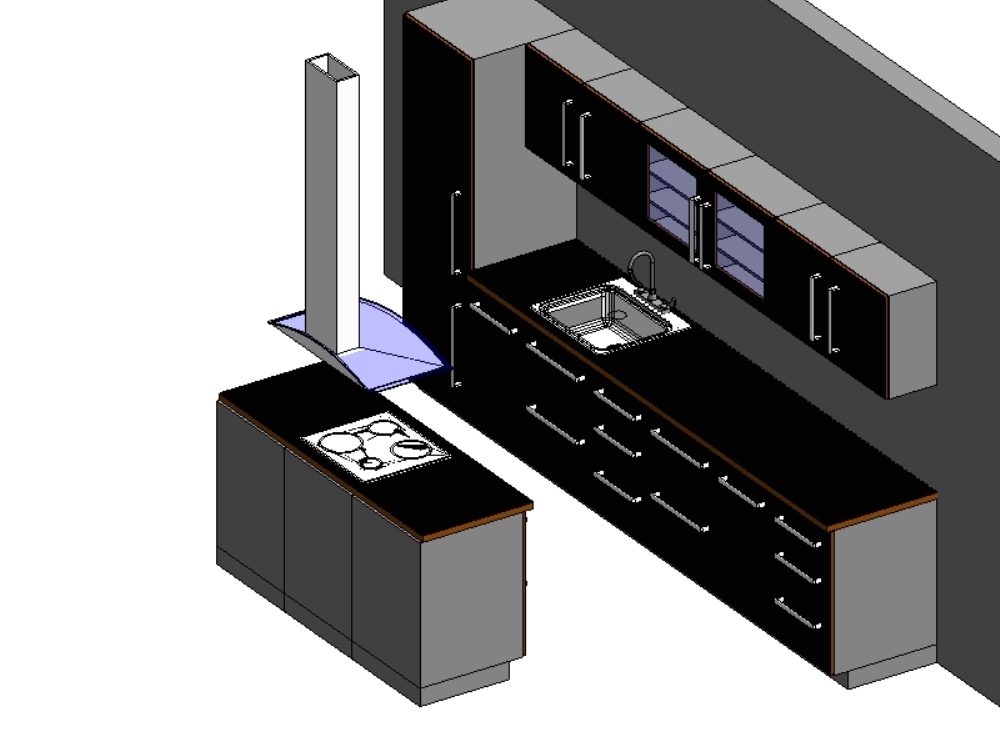Kitchen furniture to use in revit