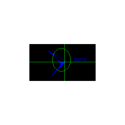 Referencia de Norte en DWG
