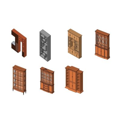 Familias revit muebles - armarios