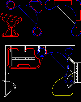 Tavolo e computer di architettura