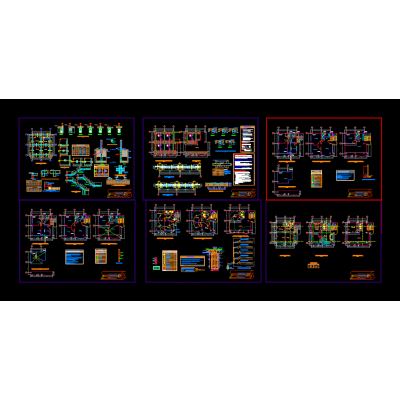 Multifamiliar 6.65x7.50 4 pisos