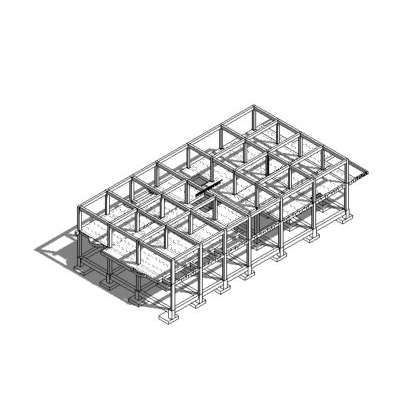 Estructura conjunto residencial muros estructurales de concreto