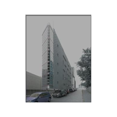 modern building in 3d
