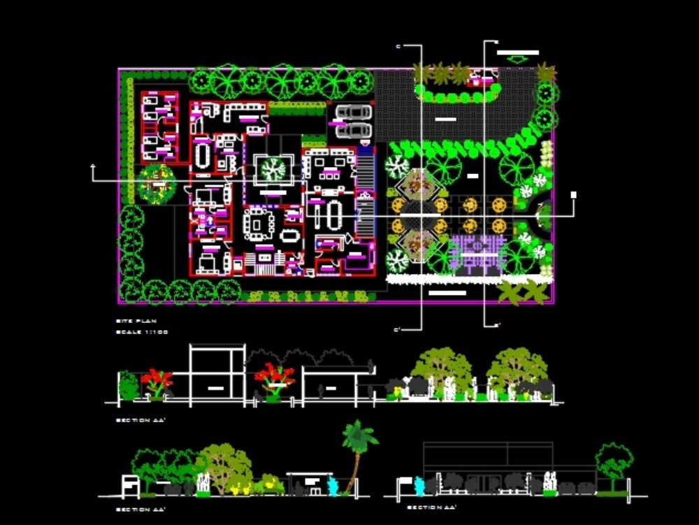 Design of residential landscape gardens