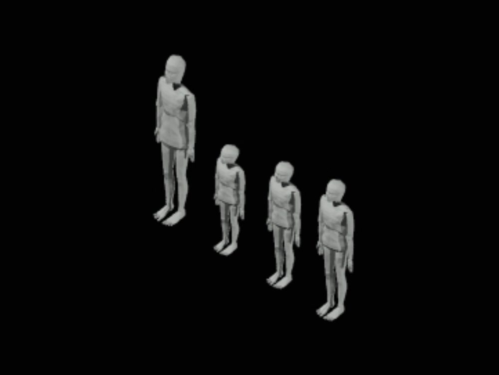 3D menschliche Figuren