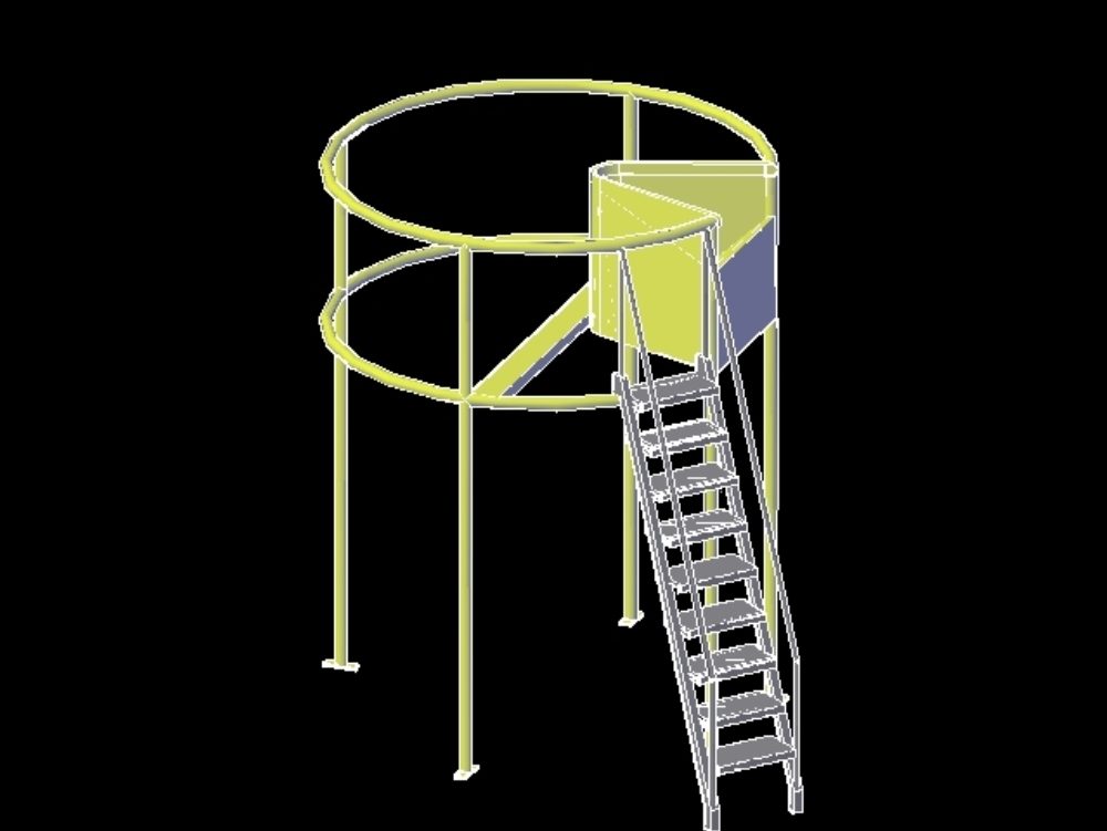 mixer shaker with ladder