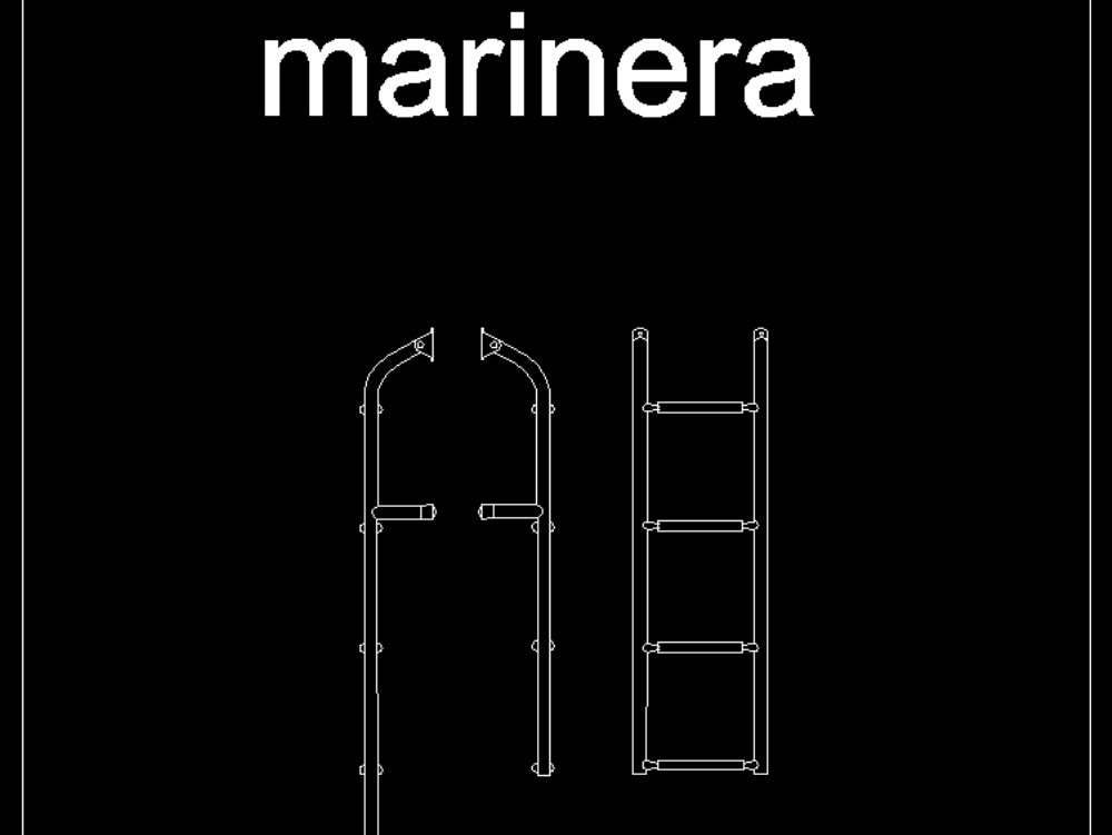 Vistas da escada - escadaria marinha