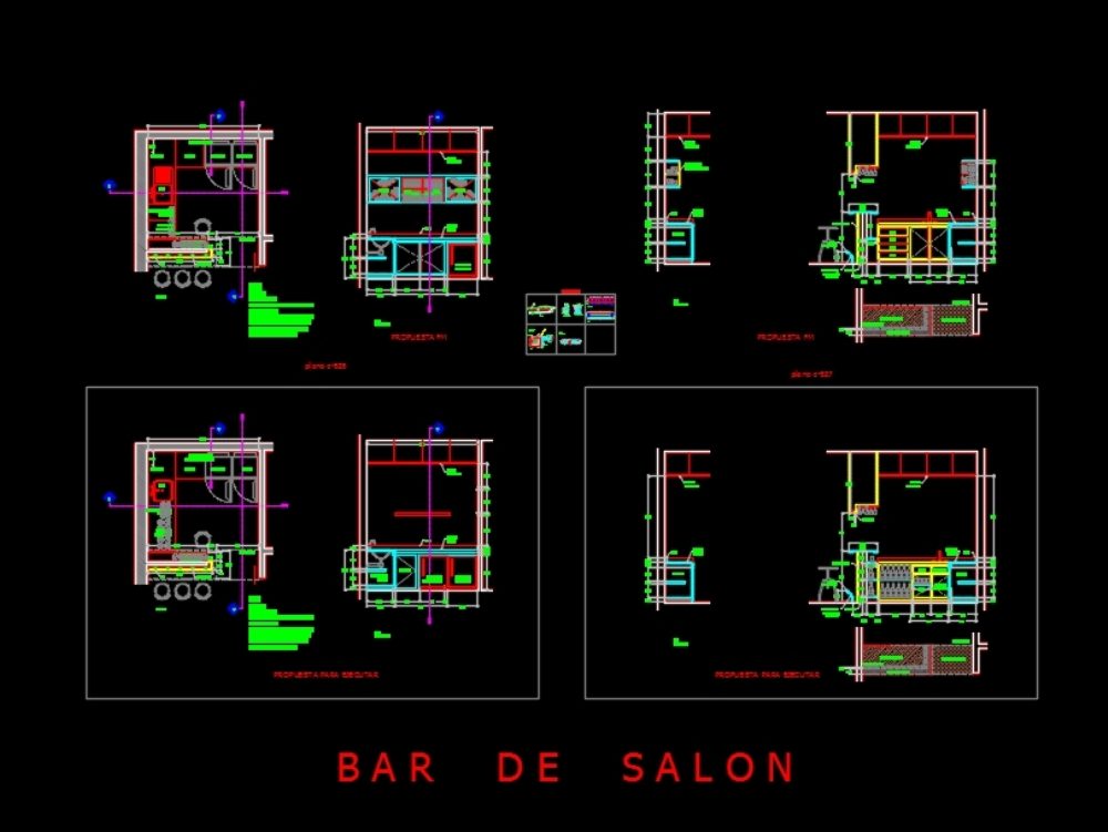 Detalles bar saloon