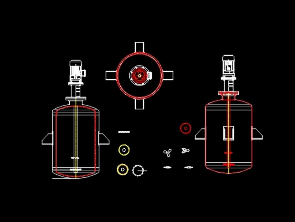 Agitator and mixer arrangement for liquids