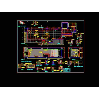 Desarrollo de detalles constructivos en lobby