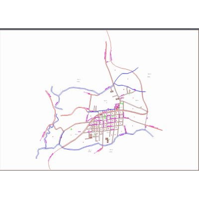 Plano Urbano Detallado para Ocampo