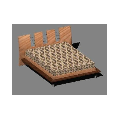 Cama moderna deko 3d