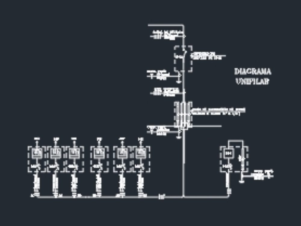 commercial electrical line diagram
