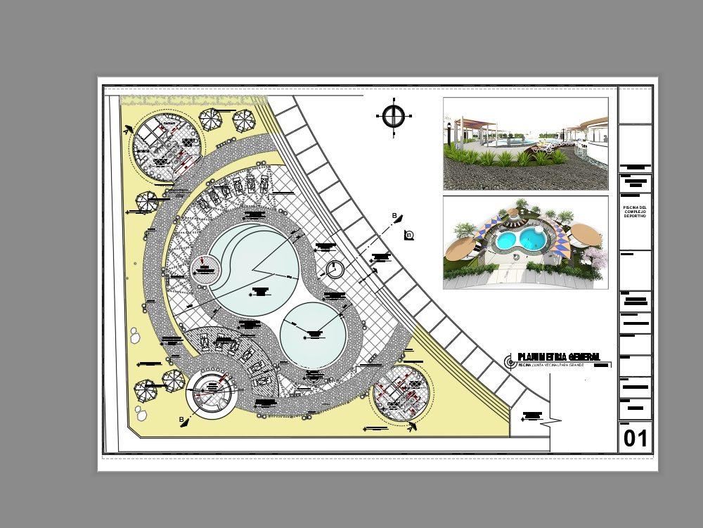 Recreational pool project
