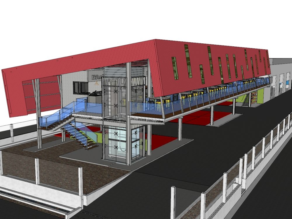 Vorschlag für ein Straßenhändlerzentrum in Kayu Ara Damansara