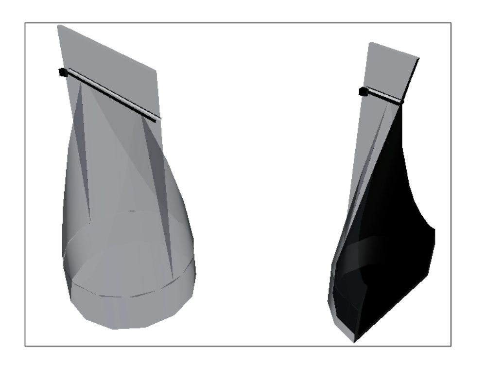 Reißverschlusstasche (leicht zu öffnen) mit 3D-Design
