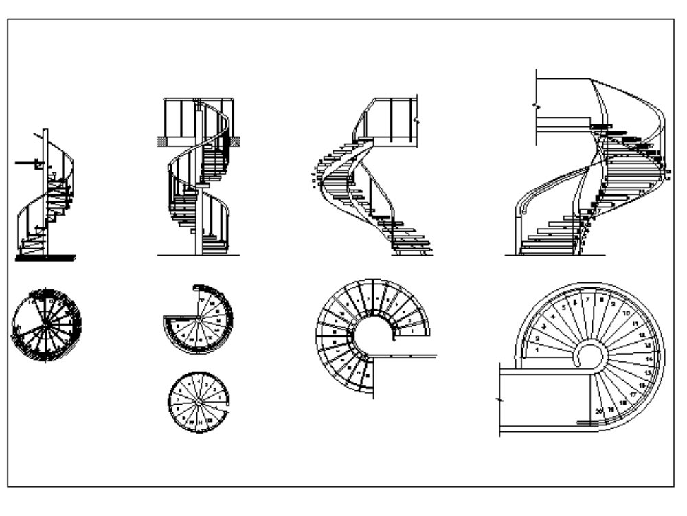 Escadas em espiral