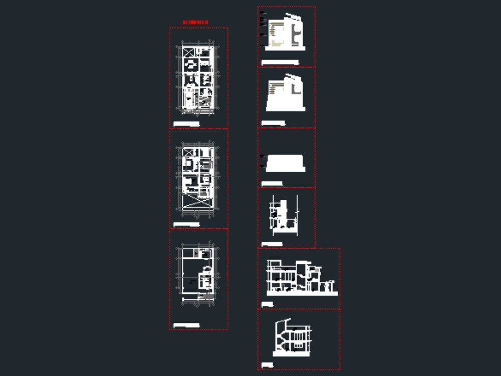 Casa unifamiliar de dois andares