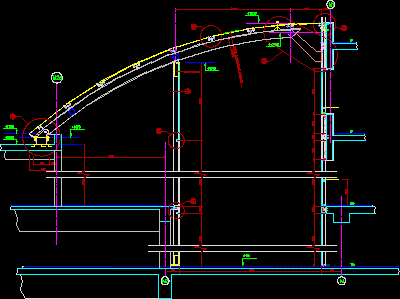 Curved Curtain Wall Details