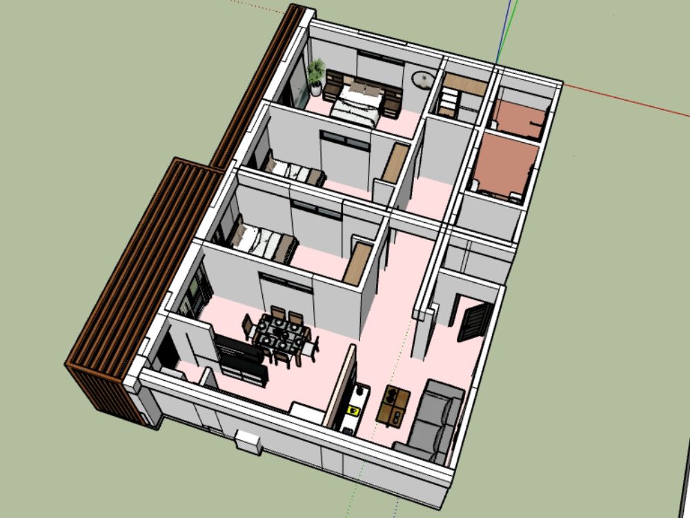 conception de logement intérieur