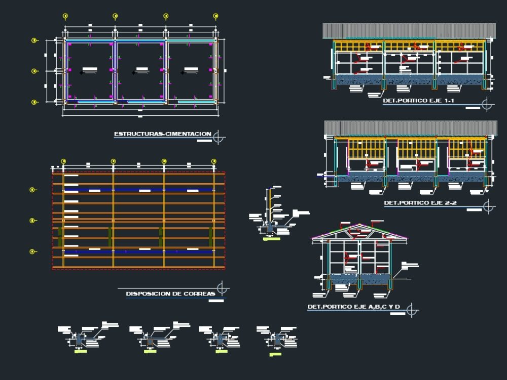 Warehouse and office module plan