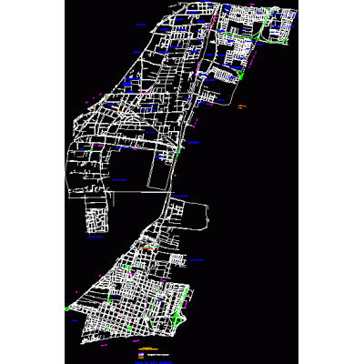 Plano Urbano de Lujan de Cuyo