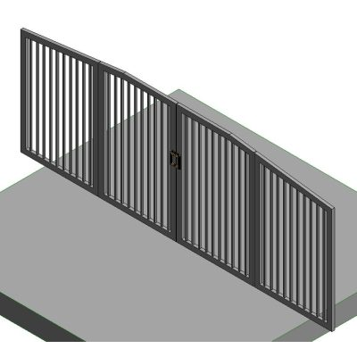 Puerta de 4 hojas