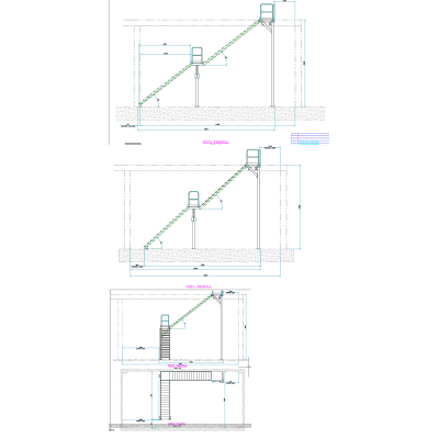 Modelo de escalera